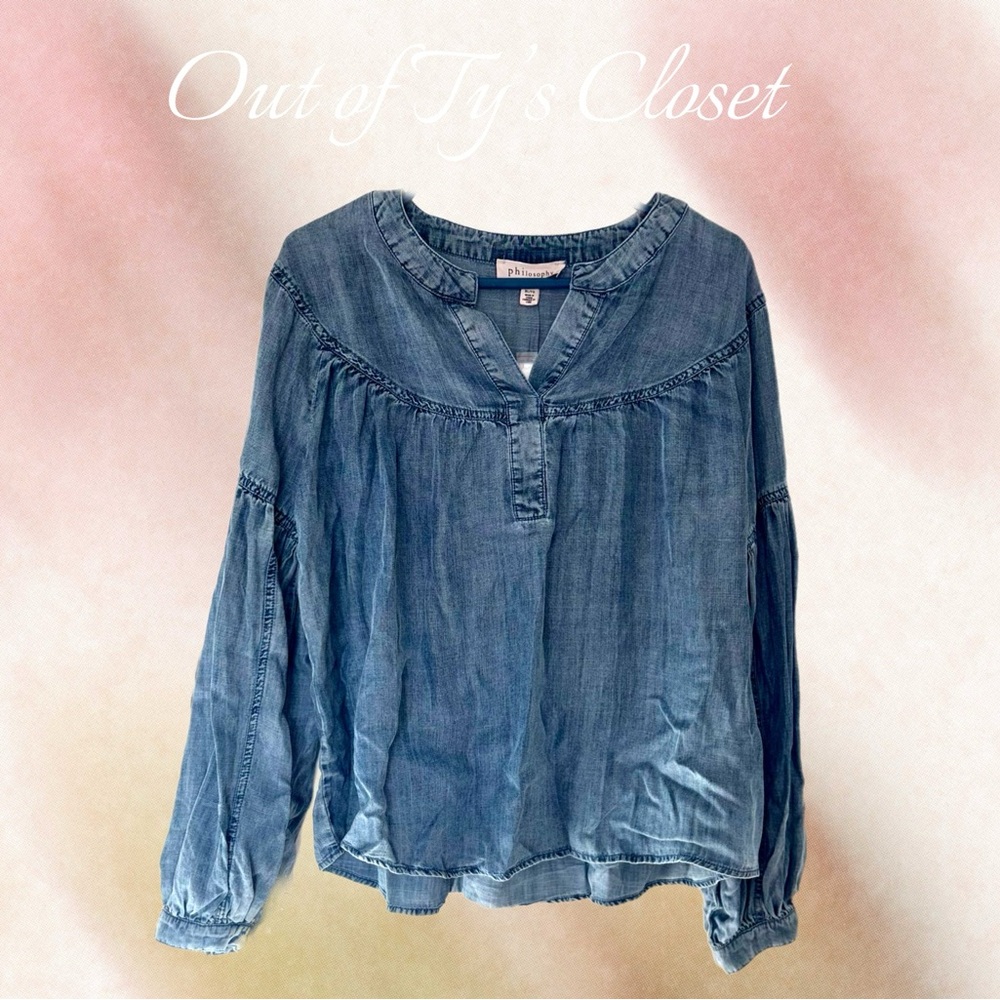 Philosophy Jean Blouse